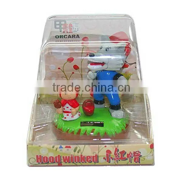 Hood Winked Shaped Solar Power Artificial Swing Toy