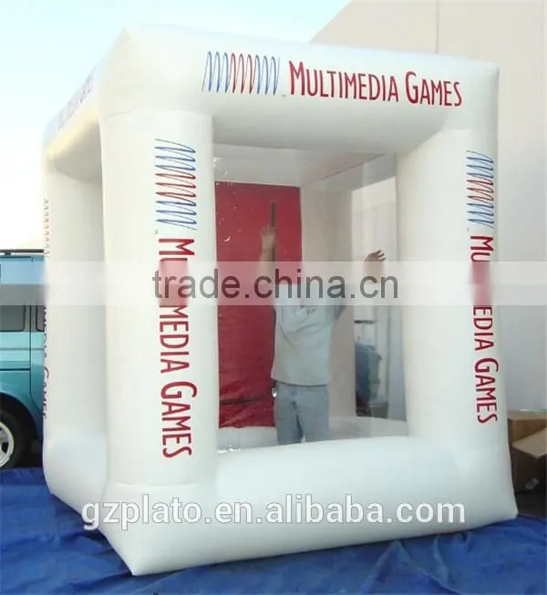 Portable inflatable cash machine / money booth 2016 new design
