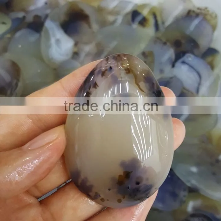 Water Drop Shaped Agate Slabs Pendants Jewelry