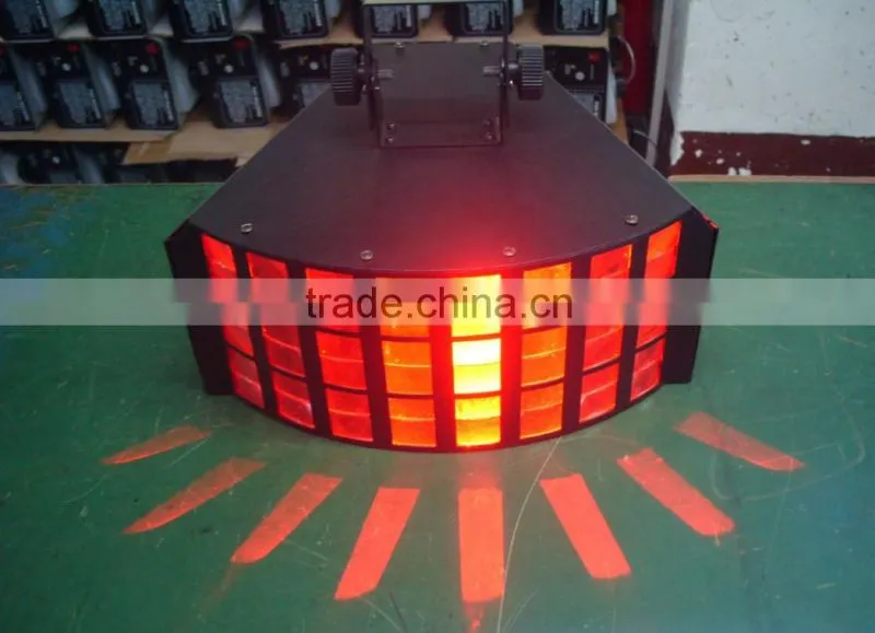 LED Butterfly disco lights 2pcs 12w effect light DMX control club light 2014 new product
