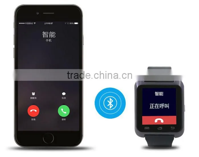 2016 new arrived intelligent Bluetooth smart watch phone U80