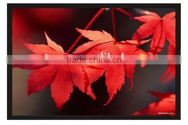 2015 Best seller fixed Frame projection screen/ wall screen/projector screen