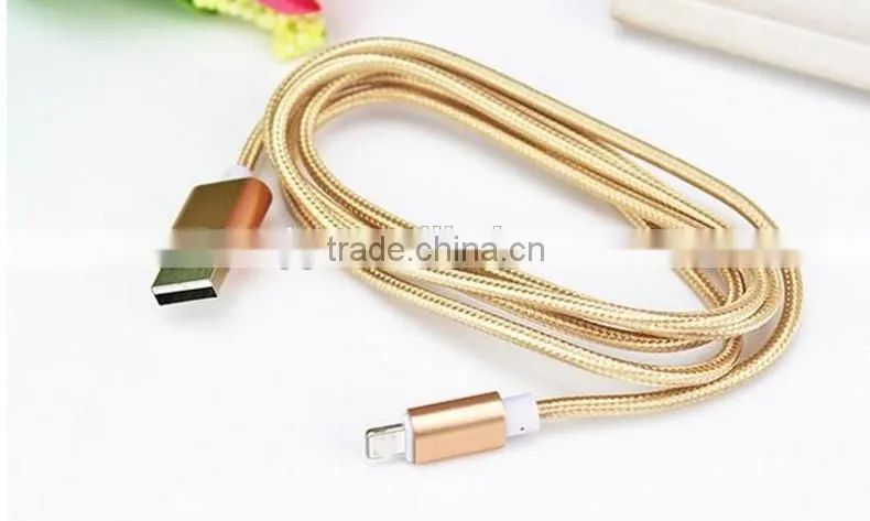 Wholesale new products 2016 For iphone 6 usb date cable charger and data sync cable