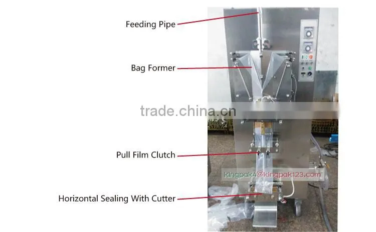 HP1000L-I With Photoelectric Sensor Automatic Cooking Oil Pouch Packing Machine