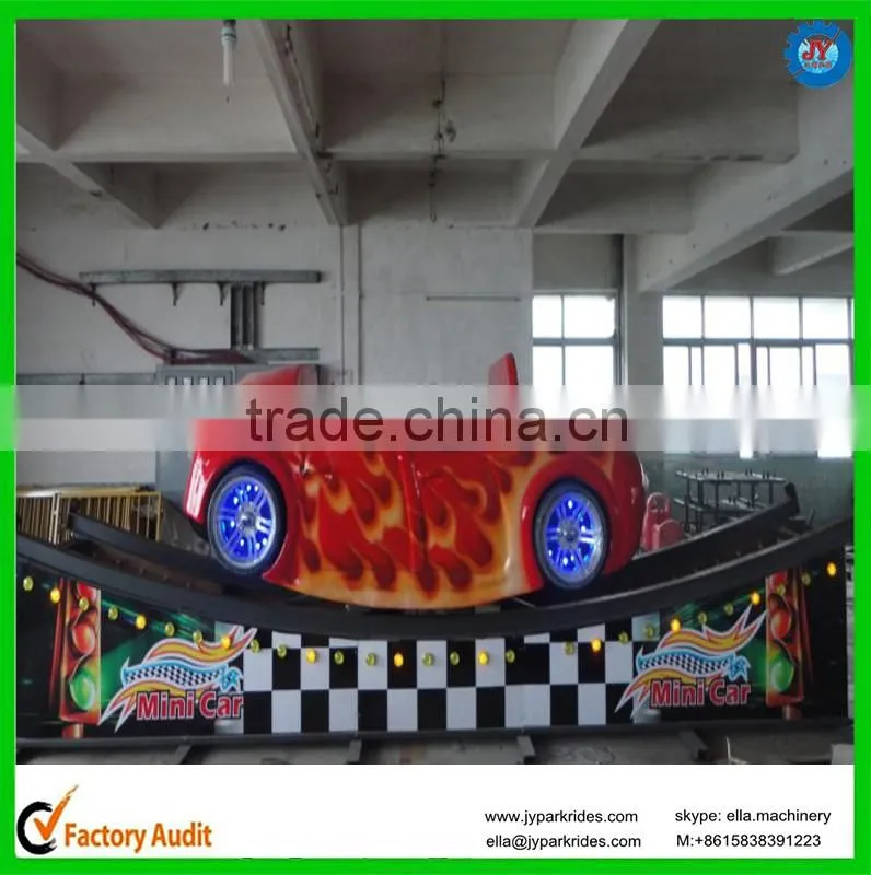 new popular park ride mini car rides running on the track for sale