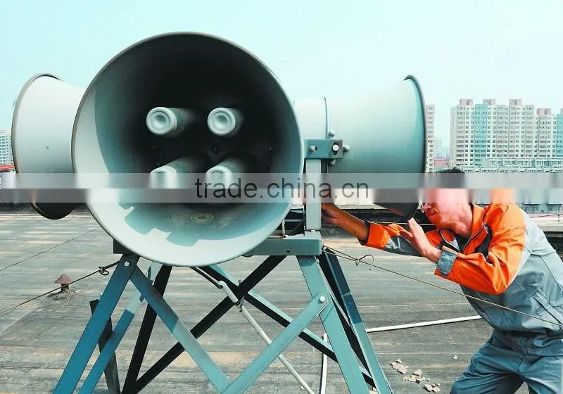 HS600-02 Aluminum 4drivers outdoor air-defense siren 600w high power speaker