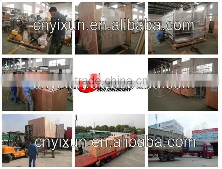 YX1000 PLC small fortune cookies making machine, cookies depositor
