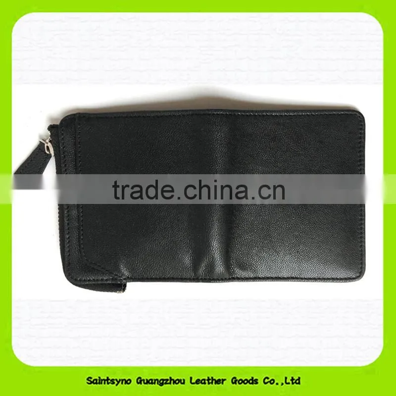 15480 China leather supplier men's wallet for promotive gifts