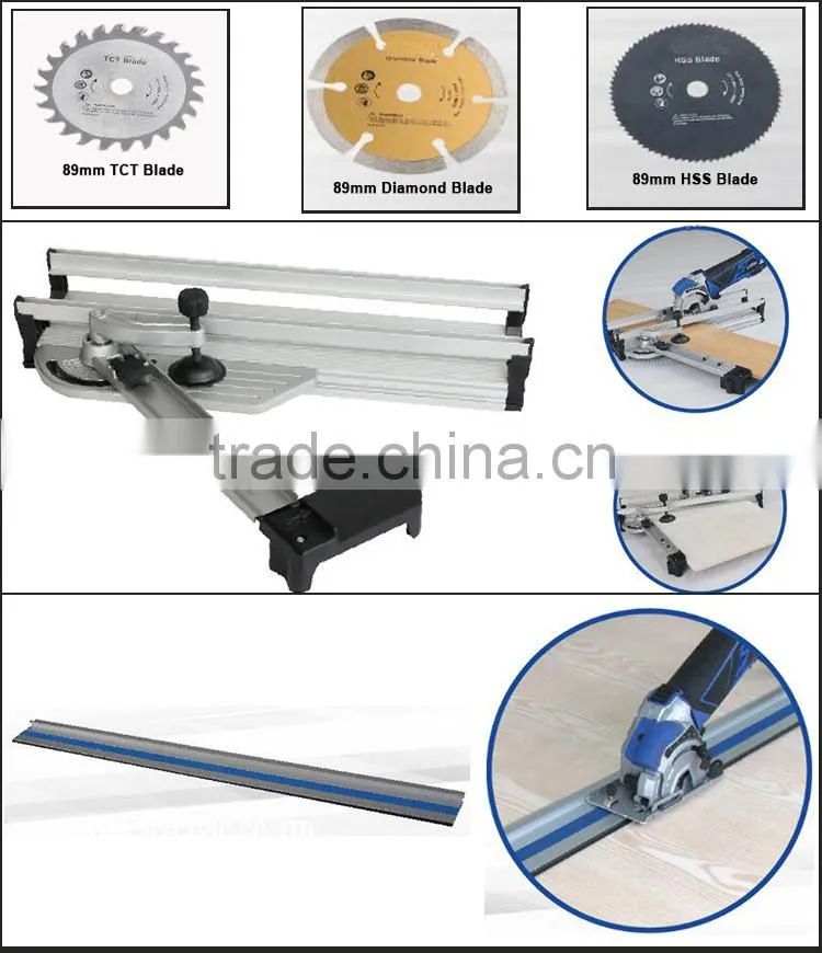 Bestselling In Europe 89mm Mini Plunge Saw With 600W Powerful Motor GT15604