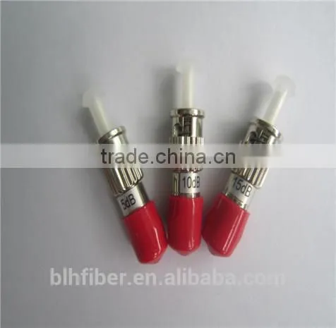 DWDM system optic attenuator / CATV ST Plug fiber optic attenuator