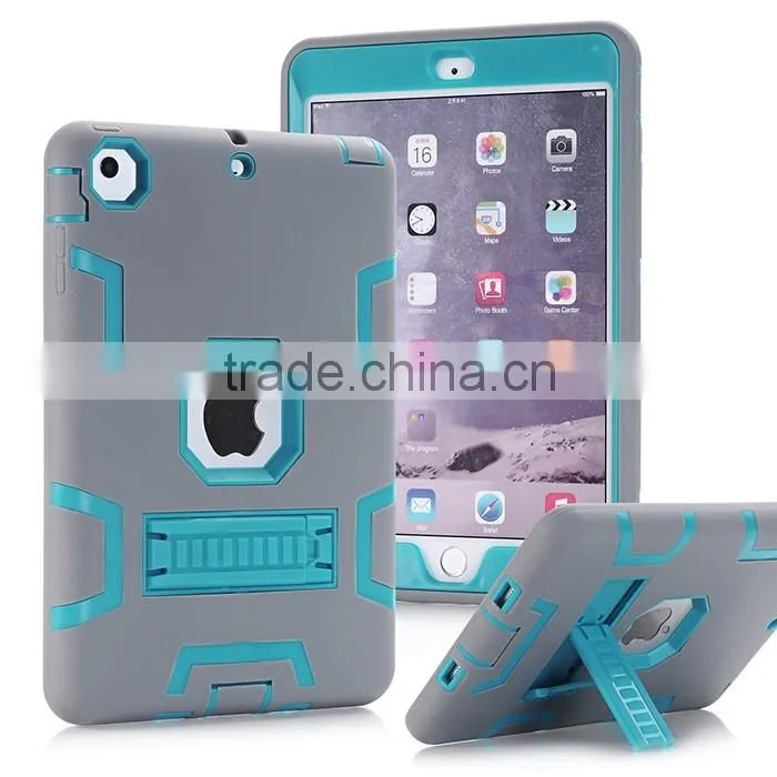 High quality plastic case for ipad mini 2 case with mini 3 case