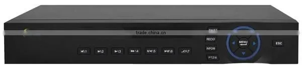 2016 Top 10 H.264 4/8/16CH Effio 960H & IP 1U Hybrid DVR