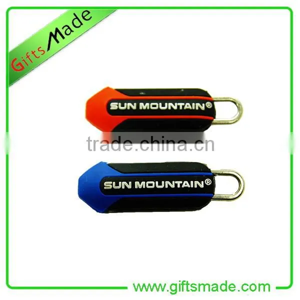 Fashion colorful metal zipper puller