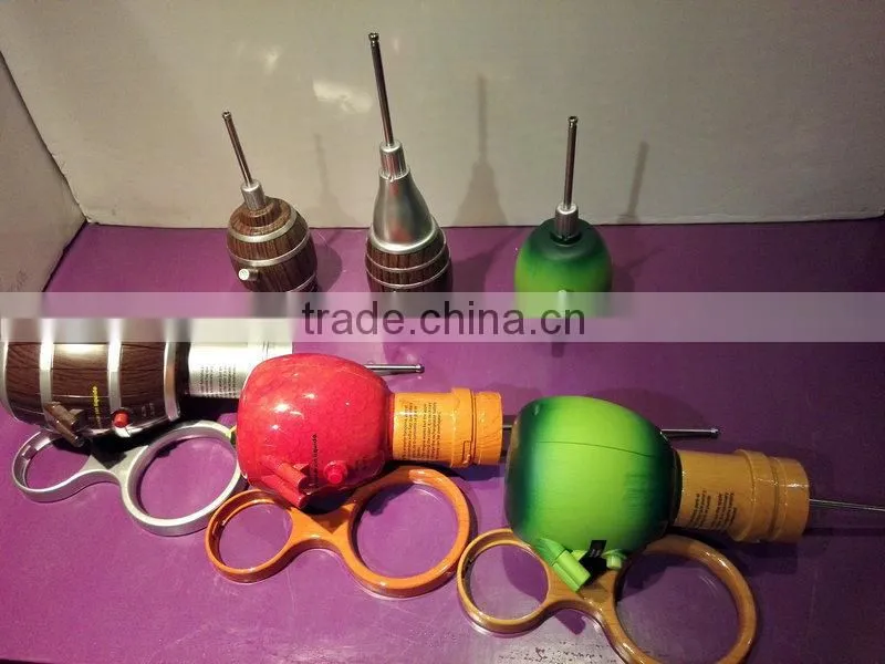 Bar plastic decanter pump for wine,soft drinks