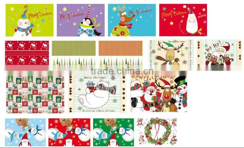 new year cheap plastic placemat pvc placemat
