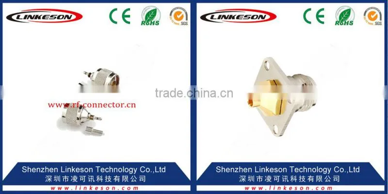 female connector n flange bulkhead