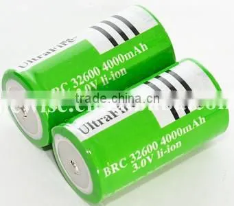 Protected BRC 32600 4000mah 3.0V Li-ion Rechargeable Battery on sale