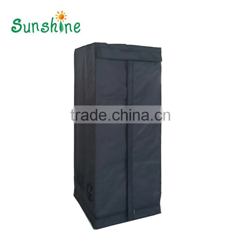 Mini Size 80x80x160cm straight Door Mylar Hydroponic Grow Tent for Indoor Plant Growing
