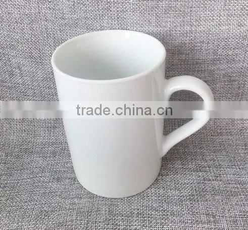 350cc ceramic mug porcelain plain white mug tea coffee cup mugs