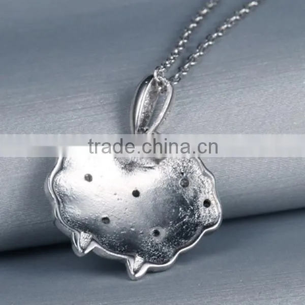 Latest design 925 Sterling Silver chain necklace for women