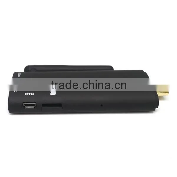 manufacturer best hot sale android TV dongle Amlogic S805 1G+8G Quad-core android4.4 H.265 3D Bluetooth wifi smart TV stick