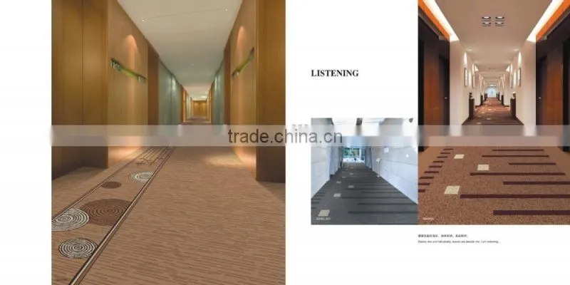 modern design hotel corridor carpet