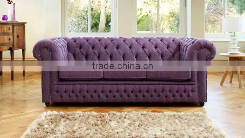 custom made funiture velvet fabric wooden corner sectional sofa