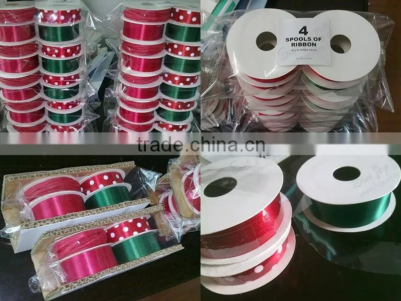 15mm width 100% Polyester Grosgrain Ribbon