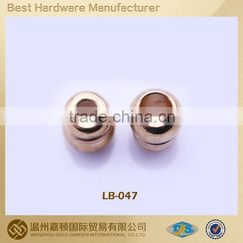 metal drawstring cord end for garment of various designs customized