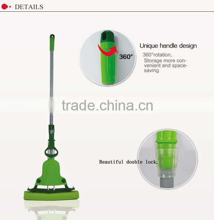 Super cleaning foldable magic pva mop