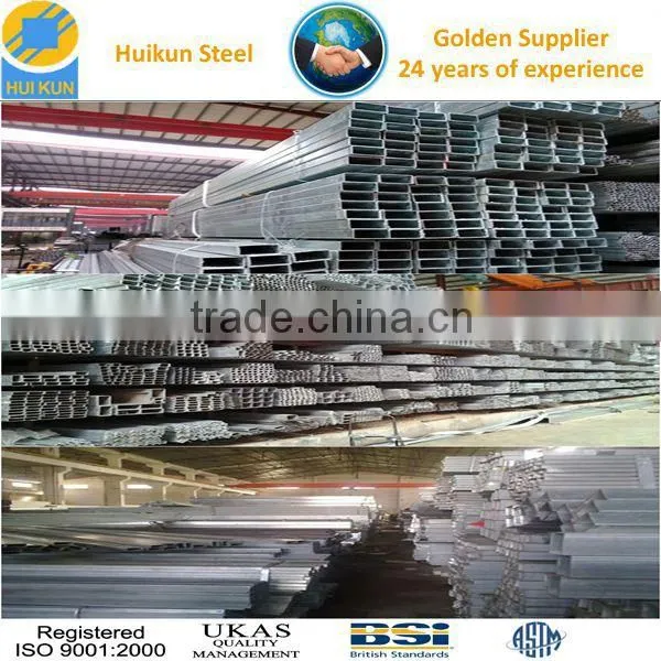 New Galvanized Hollow Section