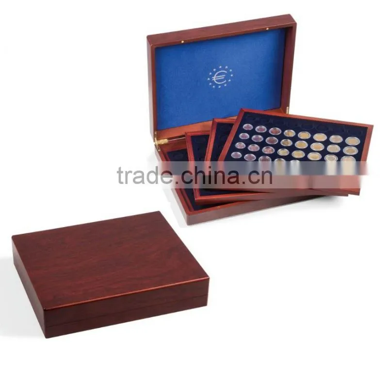 wooden coin box