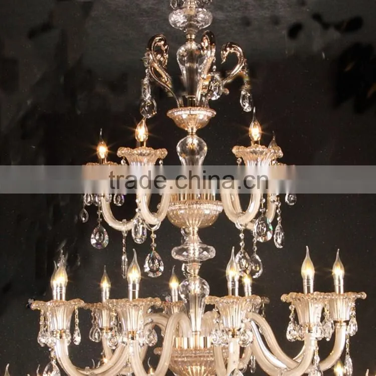 Flame lamp beautiful clear crystal lighting
