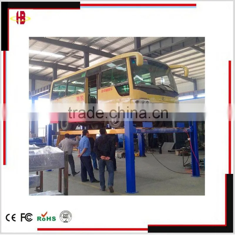 china manufacturer 4.5T 6.0T four post auto lift