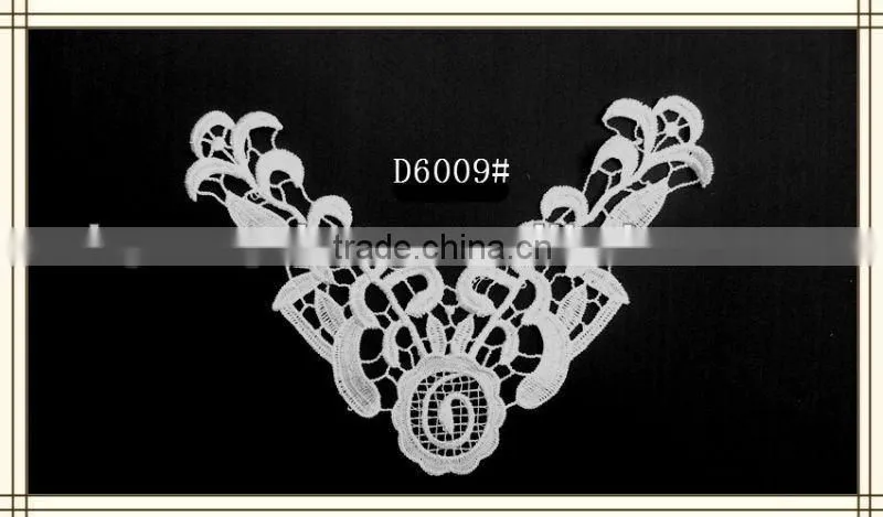 guipure polyester collar lace trimming