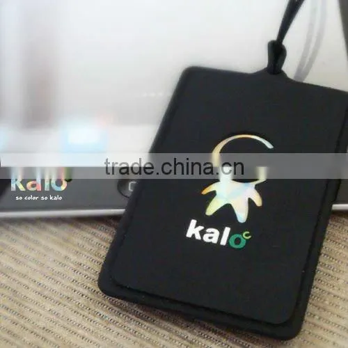 Traval silicone luggage tag new design