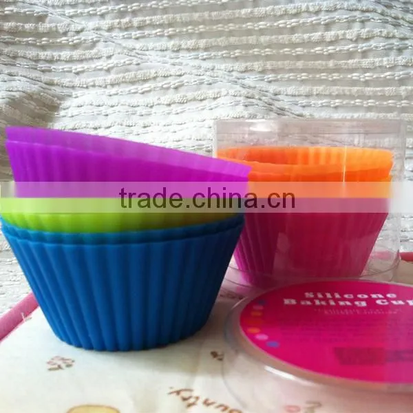 food grade silicone cup cake mould/silicone cup cake cookie cup/silicone cup cake