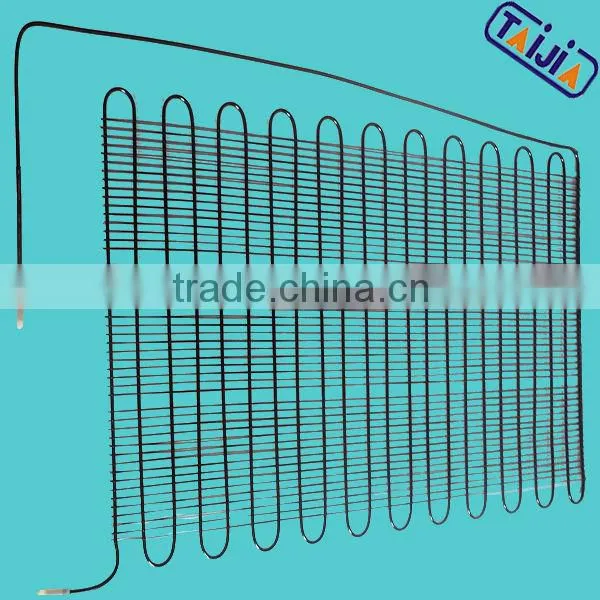 11u Flat Type Wire Tube Condenser For Display Showcase
