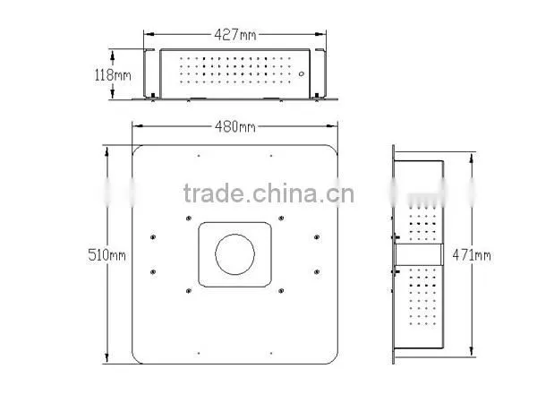 LED Dimmable Ar111 Cob Led Spot Light Aluminum Frames For Solar Panel