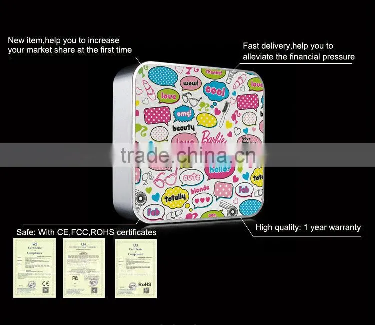 romantic spring life sunshine design power bank/mobile power bank charger for phones