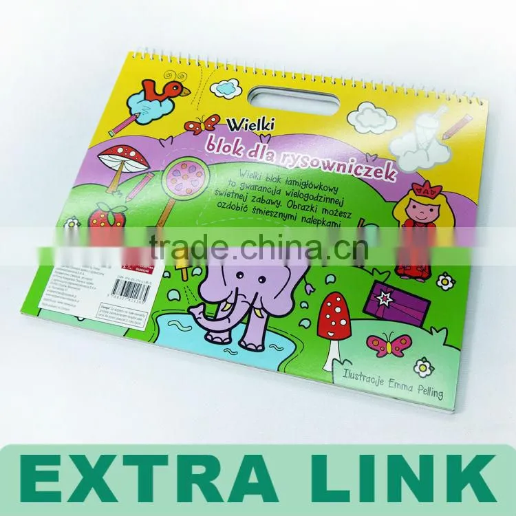 board children book printing with stampinh foil on the cover&glitter in the text