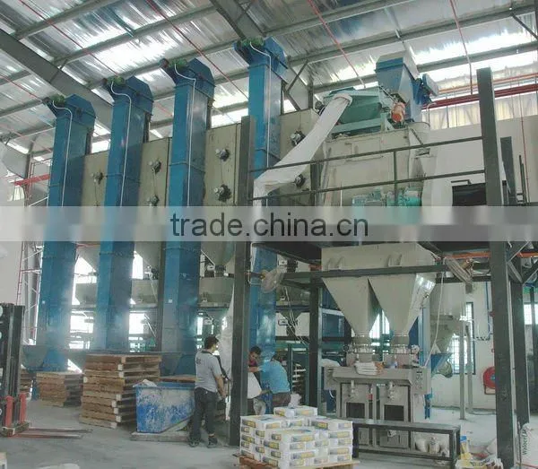 Concrete batch mixing plant