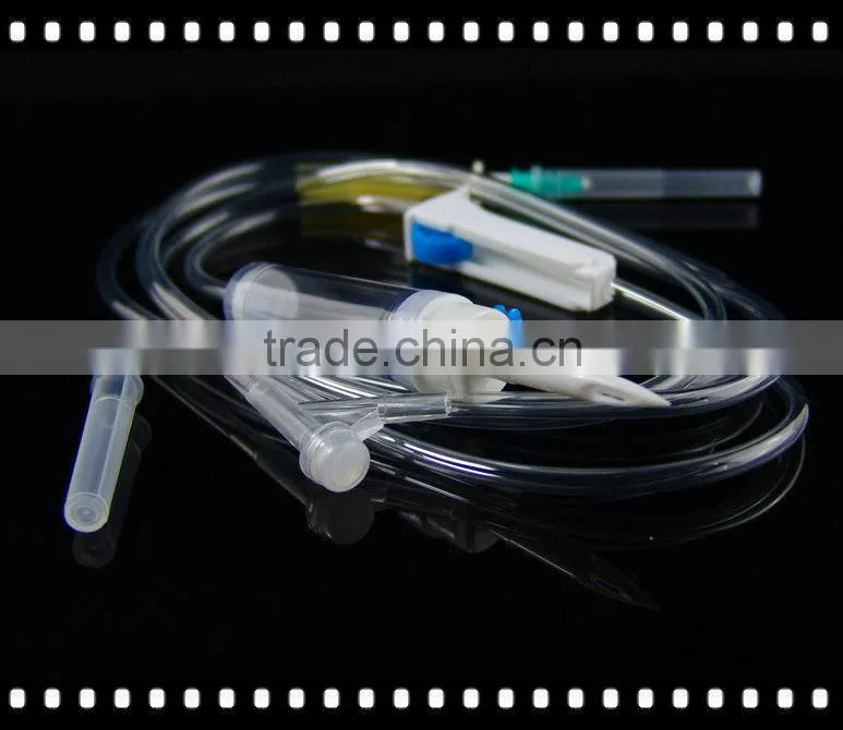Common Precision flow control infusion set with burette