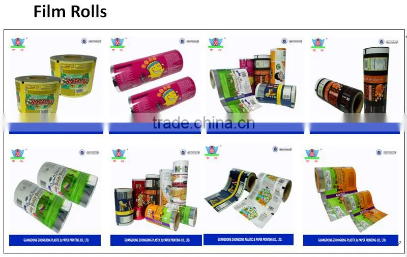 Customized printed laminated plastic roll film / Aluminum foil film for food