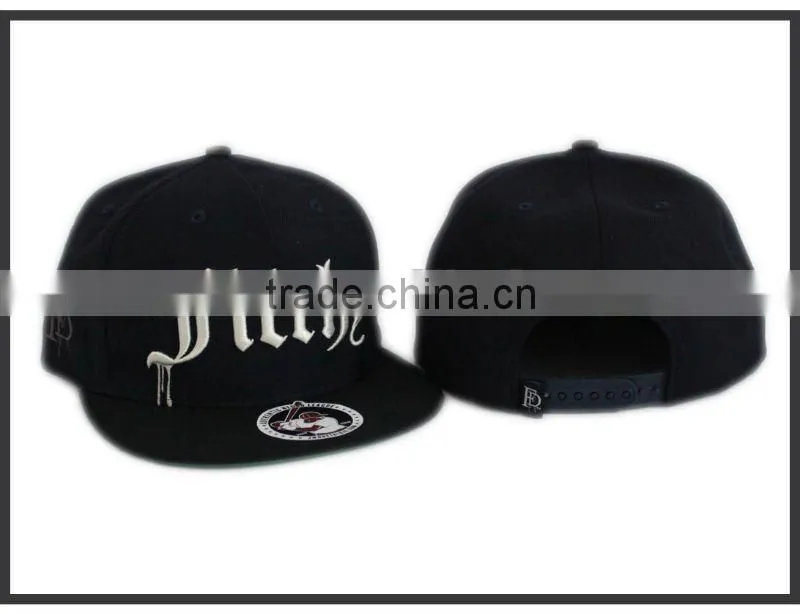 2012 New green/yellow wool/acrylic blended flat brim snapback hats