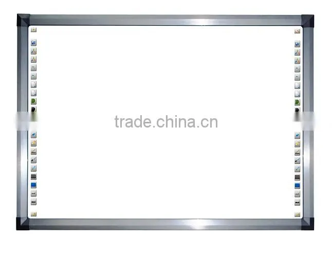 Made in China movable interactive whiteboard with wheels legs whiteboard stand for school office