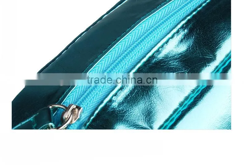 2015 new style shiny PU girl's makeup cosmetic bag