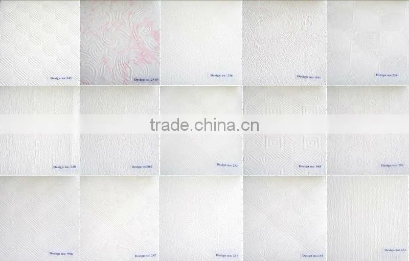 pvc gypsum board waterproof false ceiling sizes for choice