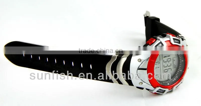 Fishing barometer watch
