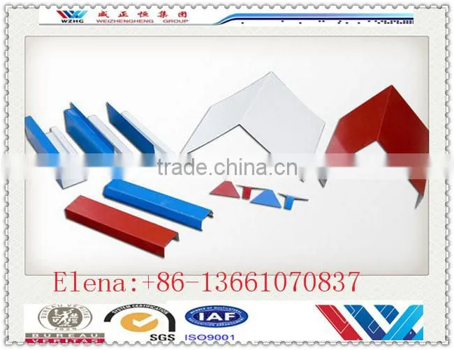 gutter roof barrel ridge/hip cap sheeting panel made in China